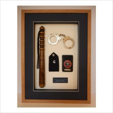 Framed Police Memorabilia